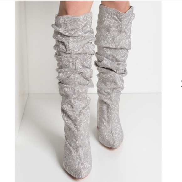 Shoes - SOLD OUT ONLY 2 sizes left Celebrity diamond boots